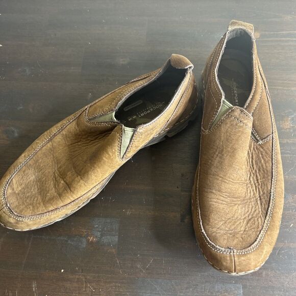 Rockport Mens Adiprine Slip On Walkability Memory Foam Shoes Size 10 - Picture 3 of 15